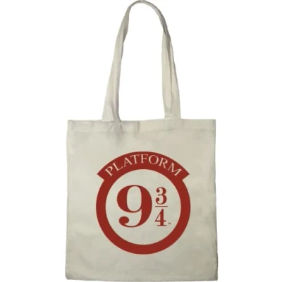 Abbildung von Harry Potter Tote Bag Platform 9 3/4 Zoll, Referenz: BWHAPOMBB006, Ecru, 38 x 40 cm