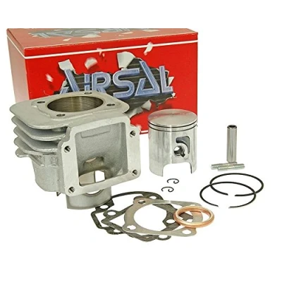 Abbildung von 70ccm AIRSAL Tuning Zylinder Kit für Minarelli Stehend AC Aprilia Amico SR 50, MBK Booster Stunt, Yamaha CW BW BWS NG Spy Slider Zuma 50