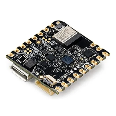 Abbildung von Arduino Nicla Voice [ABX00061] Offizielles Pro Board mit hochwertigem Mikrofon, Edge KI Verarbeitung und Spracherkennung, hergestellt in Italien