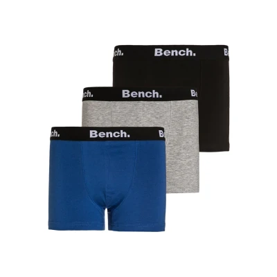 Abbildung von Bench 3 PACK Panties für Kinder, Größe: 122/128, Schwarz/grau/blau