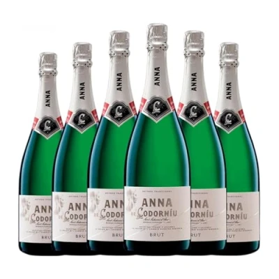 Abbildung von Codorníu Anna Brut Cava Reserve 75 cl Weißer Sekt (Karton mit 6 Flaschen von cl)