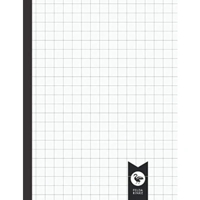 Abbildung von Graph Paper with Big Half Inch Squares: Notebook Exercise Book Journal 110 Pages 55 Sheets 1/2&quot; Grid