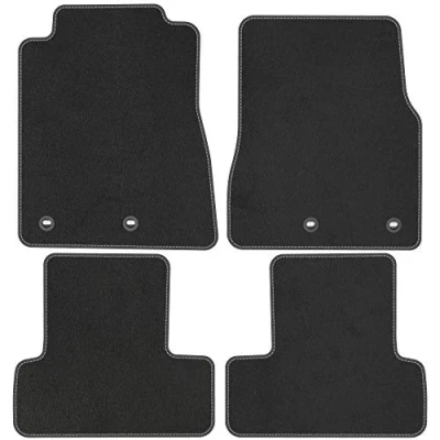 Abbildung von TEXER Textil Fußmatten Passend für Ford Mustang V FL Bj. 2009 2013 Premium