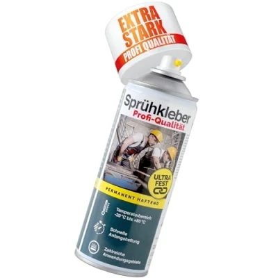 Abbildung von Everglue Sprühkleber in Profi Qualität 400ml Aerosol, (1 tlg)