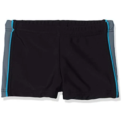 Abbildung von Haute Pression Jungen B16 Badehose, Noir/Gris/Turquoise, 12A