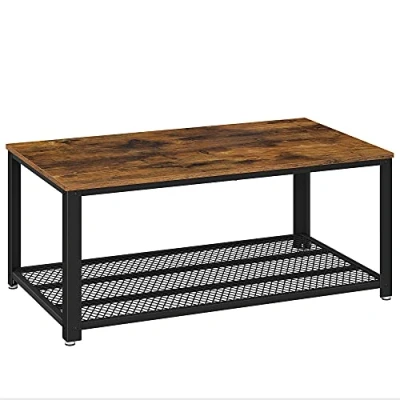 Abbildung von VASAGLE Couchtisch, Wohnzimmertisch, 106,2 x 60,2 45 cm (TxBxH), bis 120 kg
