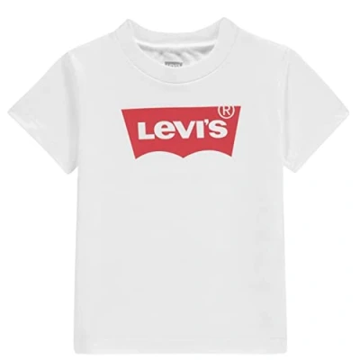 Abbildung von Levi&#039;s Batwing A LINE TEE Tshirt print für Kinder, Größe: 62, Red/white