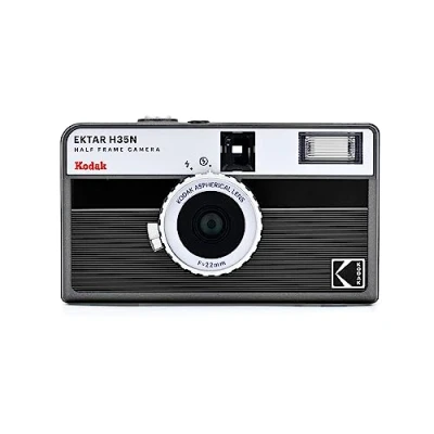 Abbildung von Kodak Half Frame Film Camera EKTAR H35N Blue Kompaktkamera