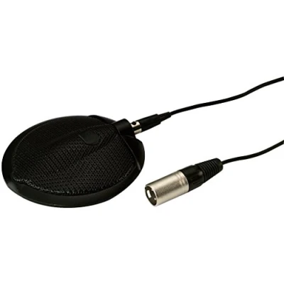 Abbildung von MONACOR 232370 ECM 302B Grenzflächenmikrofon, 6 m Anschlusskabel, schwarz