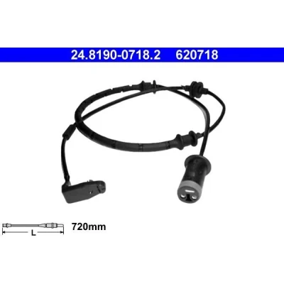 Abbildung von ATE 24.8190 0718.2 Verschleißanzeige OPEL: Zafira A, Astra G Cabrio, CC, SAAB: 9 3 Schrägheck, 5 Limousine