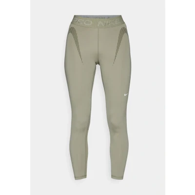 Abbildung von Nike Performance 7/8 Tights, Damen, Größe: Large, Light army/cargo khaki/white