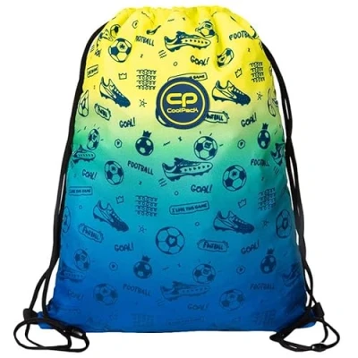 Abbildung von Coolpack F070339, Turnbeutel VERT FOOTBALL 2T, Multicolor