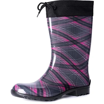 Abbildung von Ladeheid Damen Gummistiefel mit Stulpe LA 968
