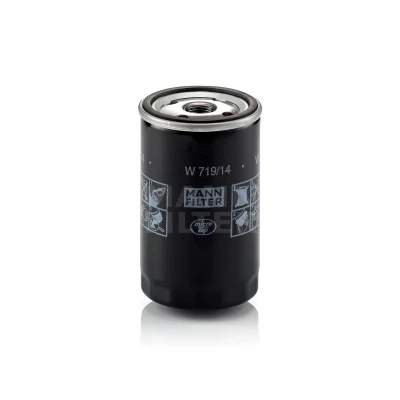 Abbildung von MANN FILTER W 719/14 Ölfilter 3/4 16 UNF mit zwei Rücklaufsperrventilen Anschraubfilter JEEP: Cherokee III, II, Grand I