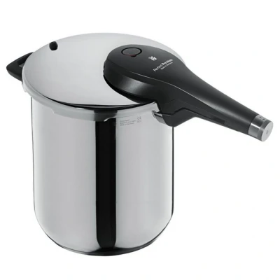 Abbildung von WMF Perfect Premium One Pot Schnellkochtopf Induktion 8,5l, Dampfkochtopf 22 cm, Nudeltopf Cromargan Edelstahl poliert, 2 Kochstufen, Kochtopf groß, All In Drehknopf