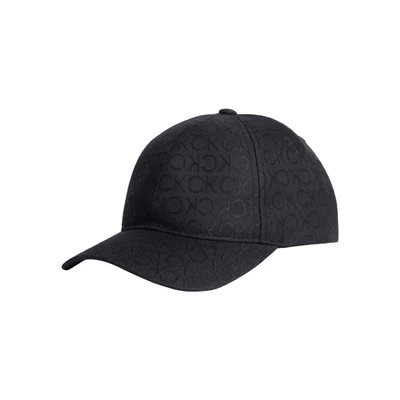 Abbildung von Calvin Klein Monogram Cap, Damen, Größe: One Size, Black