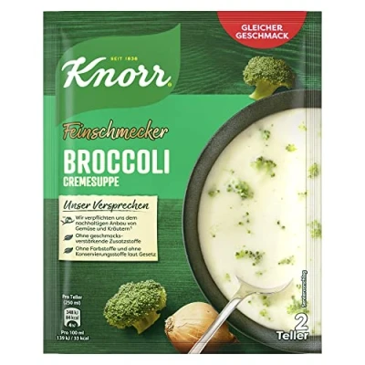Abbildung von Knorr Feinschmecker Broccoli Suppe, 2 Teller