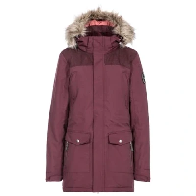 Abbildung von DLX Trespass Damen Wasserdichte Jacke mit Abnehmbarer Kapuze ROSARIO, Navy, L, FAJKRATR0014_NA1L
