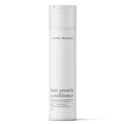 Abbildung von Leon Miguel Haarkur Hair Growth Conditioner mit stimulierendem Koffein &amp; Grüntee Extrakt, Anti Haarausfall, Paraben Silikonfrei, Made in Germany