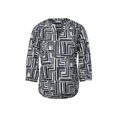 Abbildung von Cecil Damen B345648 Bluse, Universal Blue, M