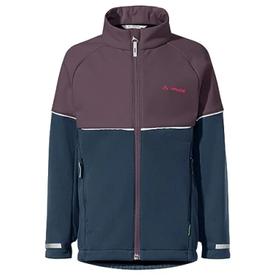 Abbildung von Vaude Qimsa Softshelljacke für Kinder, Größe: 110/116, Blackberry