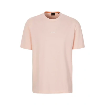 Abbildung von BOSS Tshirt basic, Herren, Größe: XL, Open pink