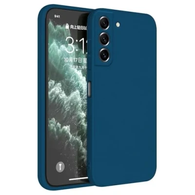 Abbildung von Topme Handyhülle Hülle Fur Samsung Galaxy S21+ 5G 6.7&quot; Case Schutzhülle, Hautschutz Aus TPU Silikonhülle Saphirblau