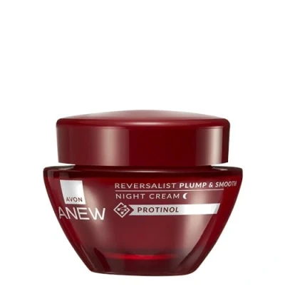Abbildung von Avon ANEW REVERSALIST Plump &amp; Smooth Nachtcreme Anti Aging Gesichtspflege