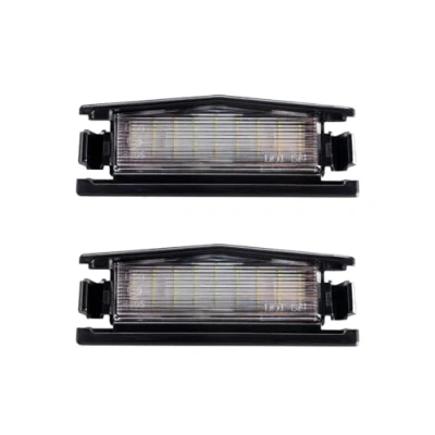Abbildung von Satz LED Nummerschildbeleuchtung kompatibel mit Mazda 2 HB (DJ/DL) 2014 2022 &amp; MX 5 (ND) 2015 2022, Schwarz