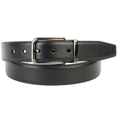 Abbildung von Anthoni Crown Unisex Vollledergürtel Gürtel, schwarz, 105