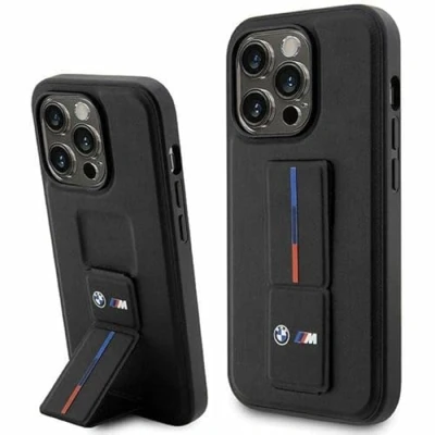 Abbildung von BMW BMHCP14X22GSLK Hülle für iPhone 14 Pro Max 6.7&quot; Schwarz hardcase Grip Hot Stamp