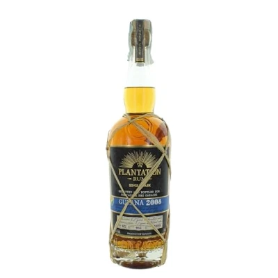 Abbildung von Plantation Rum GUYANA Red Pineau des Charentes Maturation 2008 47,6% Vol. 0,7l in Geschenkbox