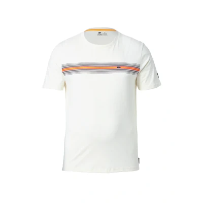 Abbildung von Forsberg MIT Streifenmuster Tshirt print, Herren, Größe: 4XL, Beige