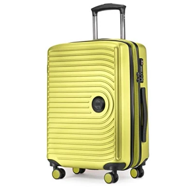 Abbildung von Hauptstadtkoffer Hartschalen Trolley &quot;Mitte, farn, 55 cm&quot;, 4 Rollen, Koffer Handgepäck Reisegepäck TSA Schloss