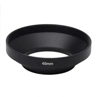 Abbildung von Gegenlichtblende aus Metall, Weitwinkel, 39 mm, 40,5 43 46 49 52 55 58 62 72 77 82 Objektivdeckel, mm