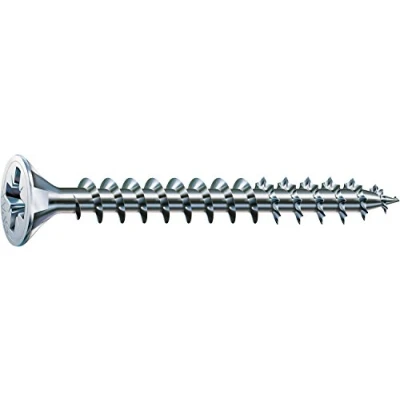 Abbildung von SPAX Universalschraube, 4,5 x 20 mm, 200 Stück, Kreuzschlitz Z2, Senkkopf, Vollgewinde, 4CUT, WIROX A3J, 1081010450203