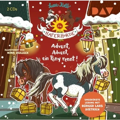 Abbildung von Die Haferhorde Teil 16: Advent, ein Pony rennt!: Ungekürzte Lesung mit Bürger Lars Dietrich (2 CDs)