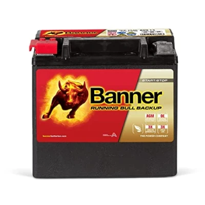 Abbildung von Banner Running Bull Stützbatterie AGM Backup AUX 14 12V 12Ah