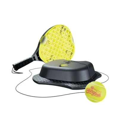 Abbildung von Swingball MK7289 Pro Reflex Tennistrainer, schwarz/gelb