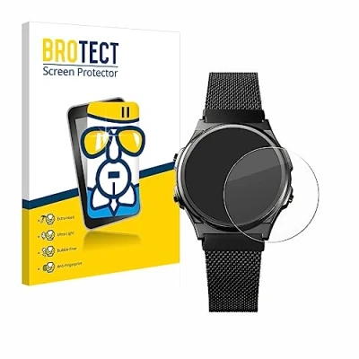 Abbildung von BROTECT Schutzglas für Casio A171WEMB 1A Schutzfolie Panzer Folie Glas [Extrem Kratzfest 9H, Anti Fingerprint, Ultra Transparent]
