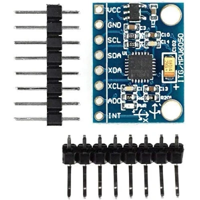 Abbildung von Paradisetronic.com MPU 6050 Modul, 3 Achsen Gyroskop und Accelerometer/Beschleunigungssensor/Neigungssensor, I2C, z.B. für Arduino, Genuino, Raspberry Pi
