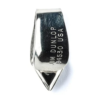 Abbildung von Jim Dunlop Finger und Daumenplektren, Nickel, silberfarben, Stärke 013 (33P013) 5 .013