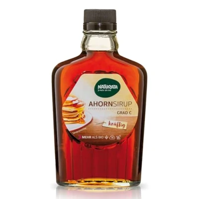 Abbildung von Naturata Bio Ahornsirup Grad C, kräftig (1 x 375 ml)