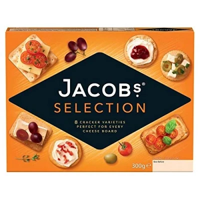 Abbildung von 2x Jakobs Cracker Keks Für Käse 300G