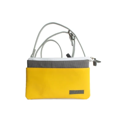 Abbildung von 7clouds UMHÄNGE Markyna 7.2 Umhängetasche, Damen, Größe: One Size, Yellow grey