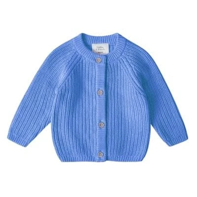 Abbildung von Stellou &amp; friends Unisex Strickjacke für Kinder, Größe: 110/116, Sky blue