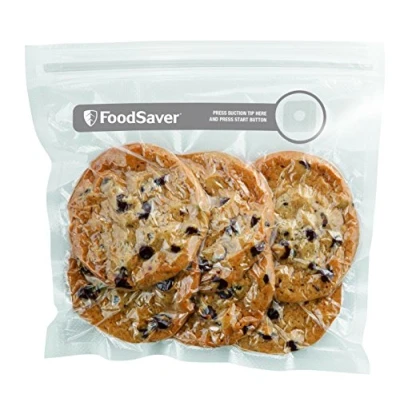 Abbildung von FoodSaver Fresh Wiederverschließbare Vakuumbeutel 950 ml 26 Stücke