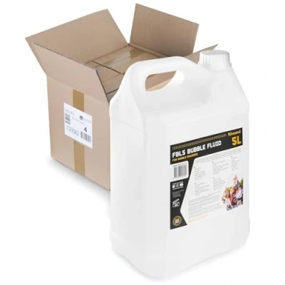 Abbildung von BeamZ Seifenblasenflüssigkeit Set mit 20L (4x 5 Liter)
