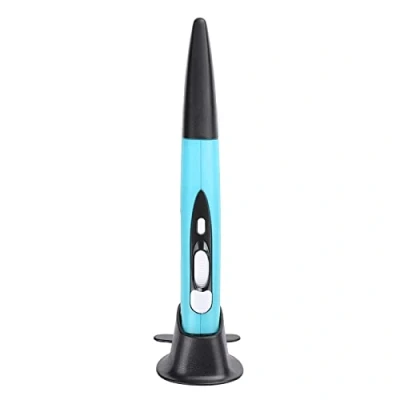 Abbildung von Pocket USB Computer Stift, PC Teile Drahtlose 2.4G Maus Stifttyp einstellbare 800/1200/1600 DPI Ergonomische Handschrift Smart Mouse für Laptop Android Tablet PC(Blau)