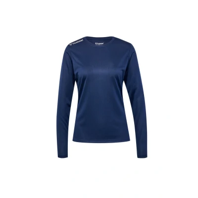 Abbildung von Hummel Langarmshirt, Damen, Größe: XXL, Black iris